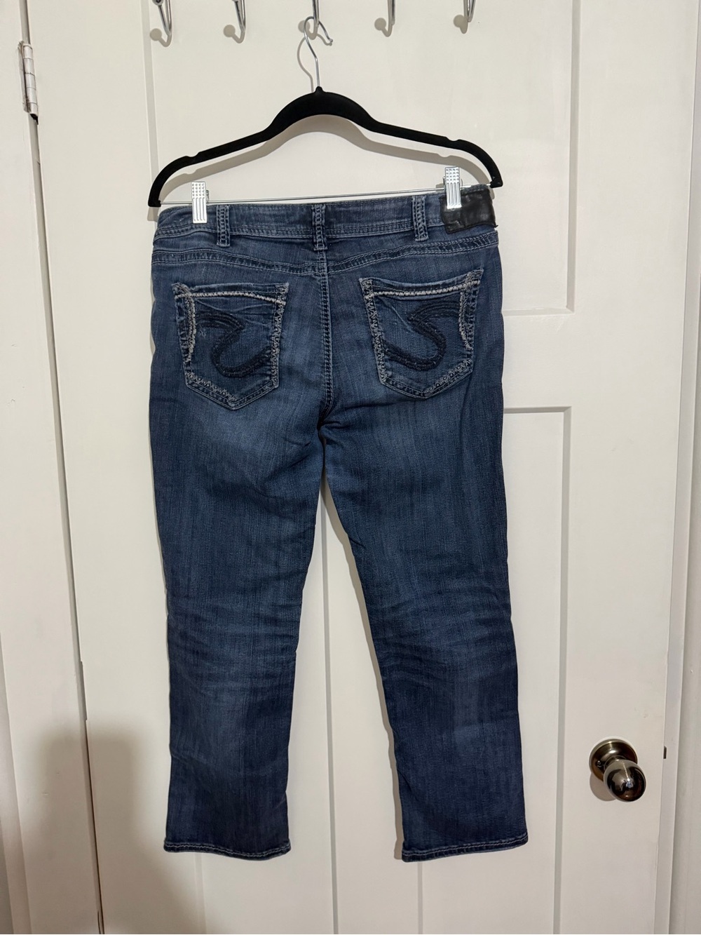 Silver capris